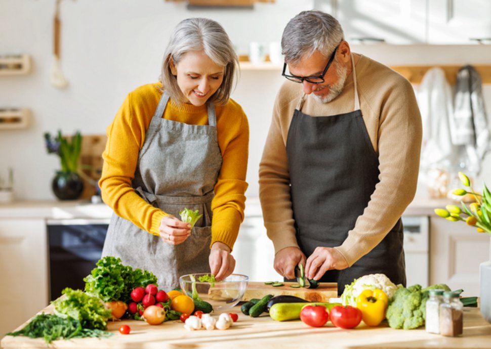 Gut essen, gut altern: Gesunde Ernährungstipps