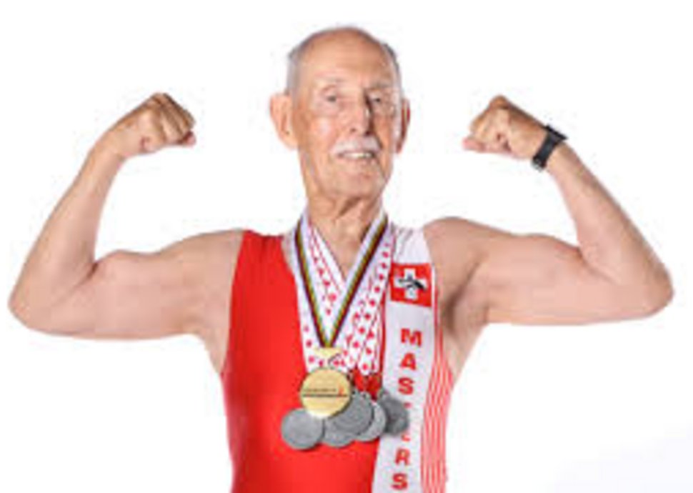 Mit 94 Jahren Methusalem der Sprinter Mit 94 Jahren Methusalem der Sprinter