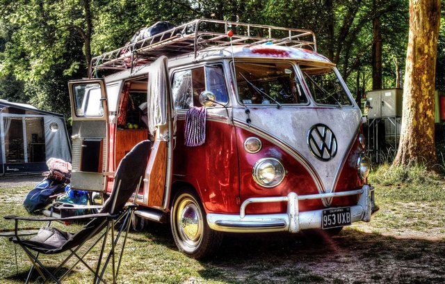 Schlafen kann in jedem Camper komfortabel sein. 