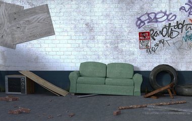 Sperrmüll nicht illegal entsorgen.