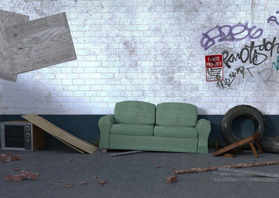 Sperrmüll nicht illegal entsorgen.