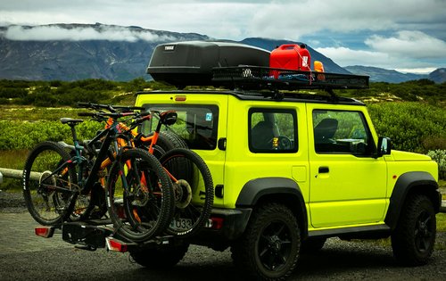 Fahrräder sicher transportieren.