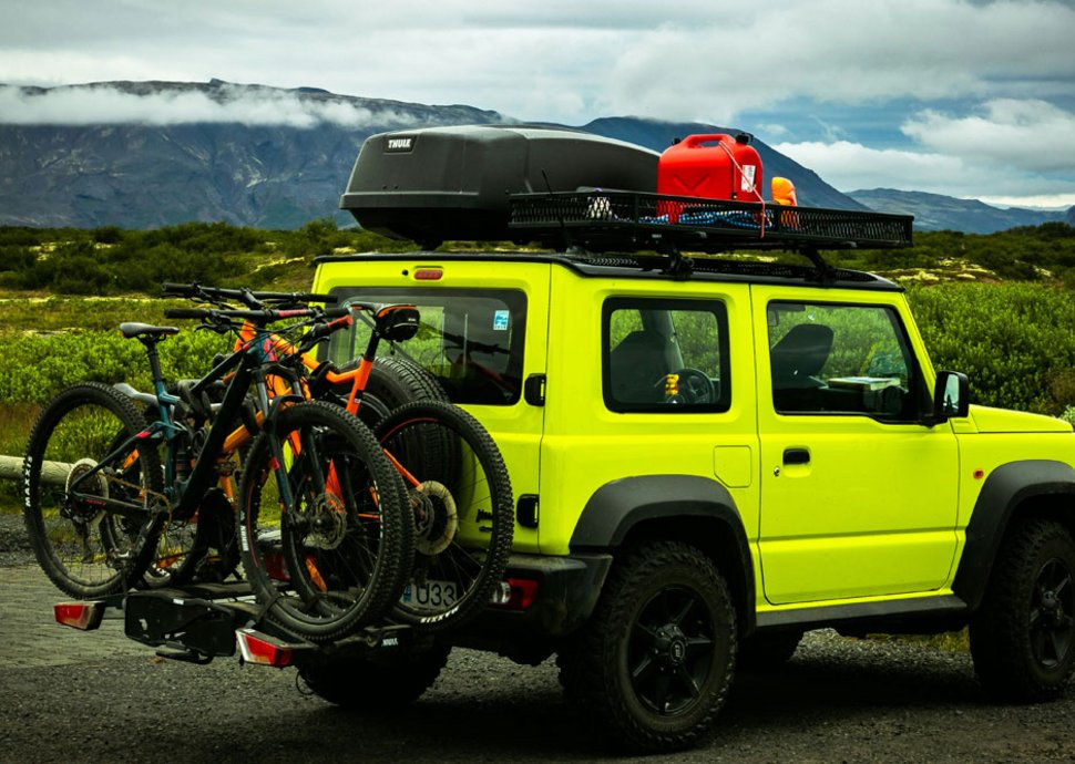 Fahrräder sicher transportieren.