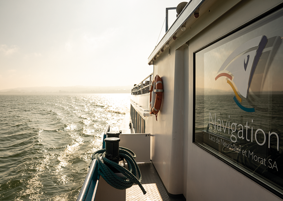 Schifffahrt auf dem Murtensee