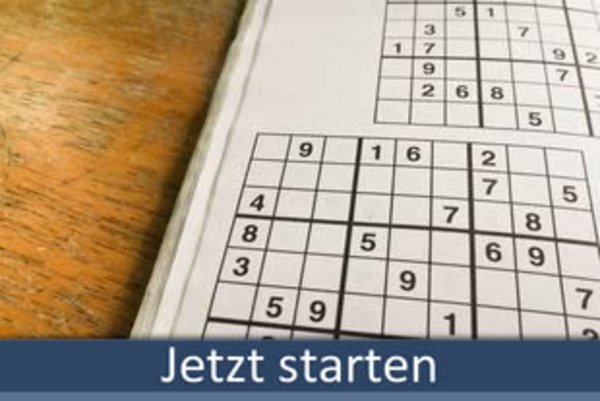 Doppel Sudoku spielen bei 50PLUS.de