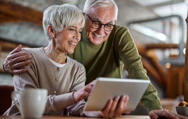 Rentner mit Online-Shop