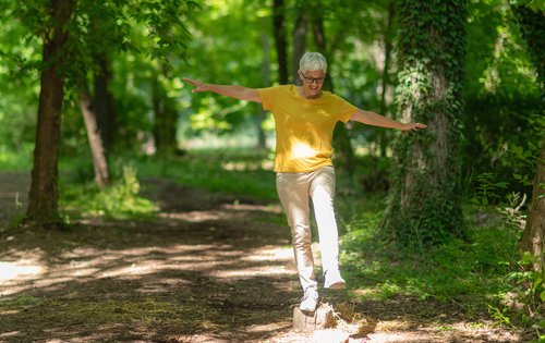 Gleichgewicht testen und verbessern