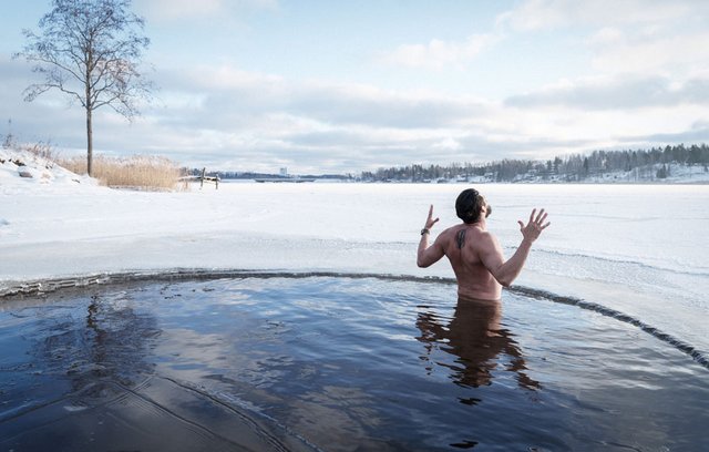 Eiswasser kann Ihr Immunsystem stärken.