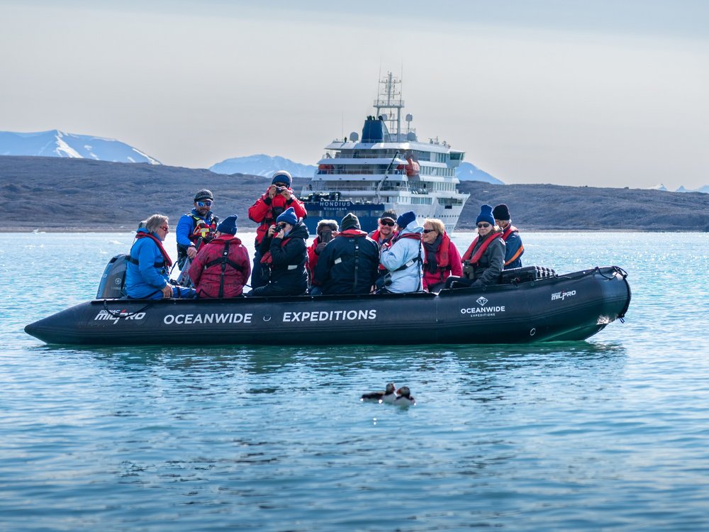 Tierbeobachtung auf Spitzbergen
