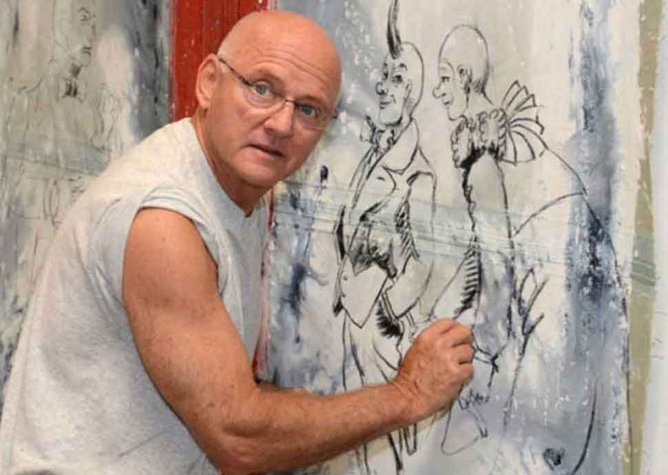 Rolf Knie, Kunstmaler, Artist und Schauspieler.