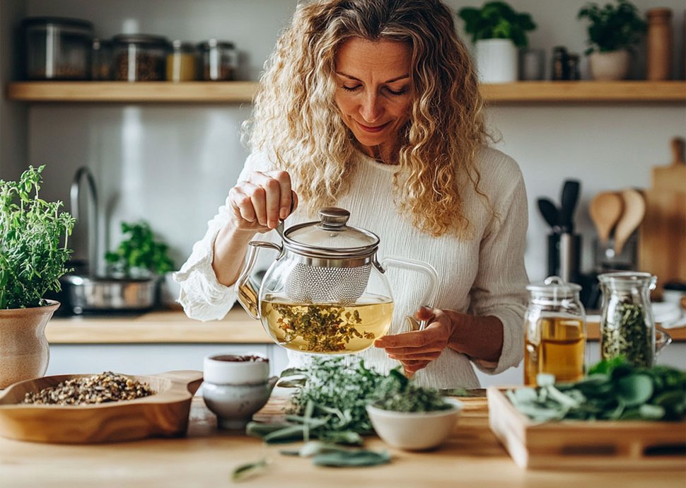 Pflanzliche Substanzen können Beitragen, die Beschwerden der Menopause zu lindern. Pflanzliche Substanzen können Beitragen, die Beschwerden der Menopause zu lindern.