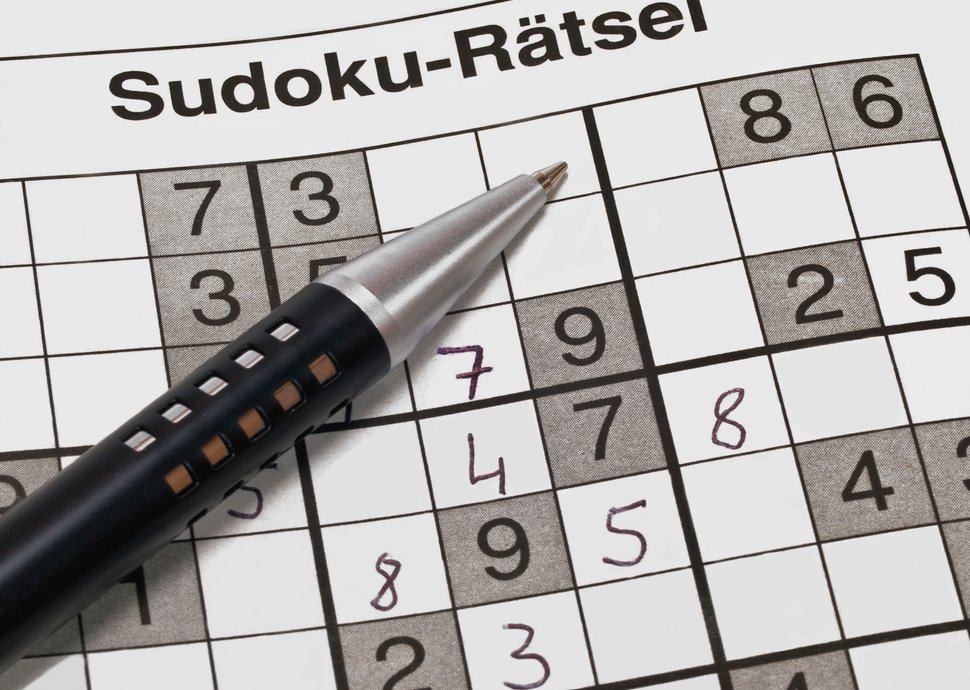 Sudoku - so bleibt Ihr Gedächtnis aktiv