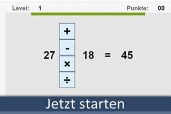 Rechentest lösen bei 50PLUS.de