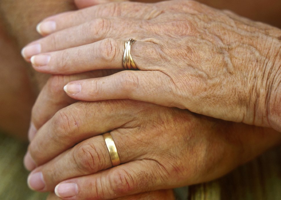 Heiraten im Alter, Hochzeitsringe