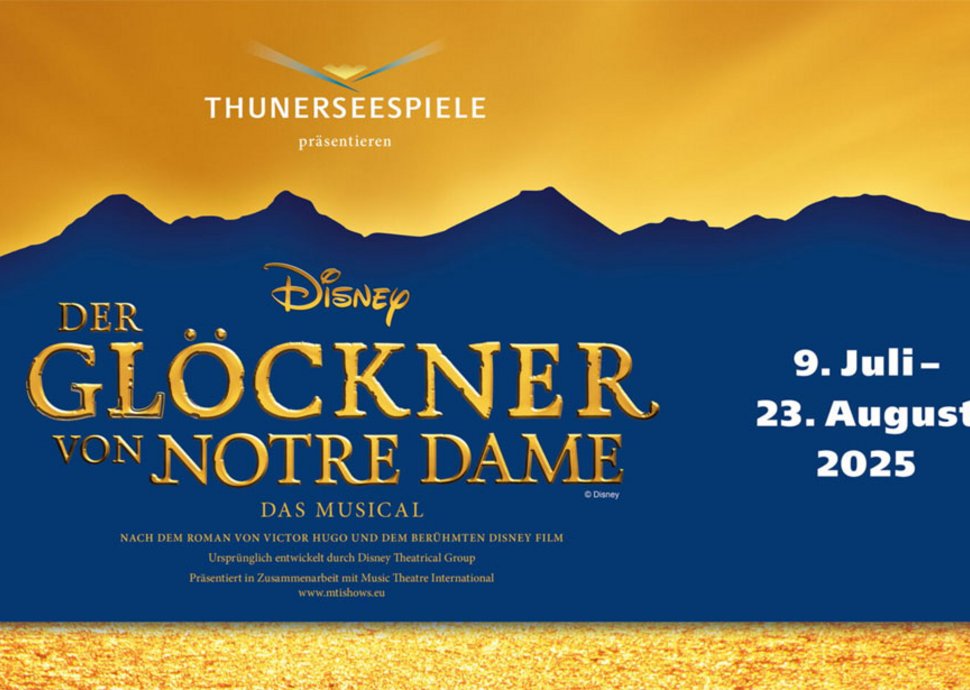 Der Glöckner von Notre Dame an den Thunerseespielen. 