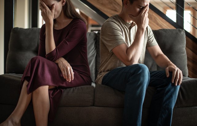 Emotionale Distanz zwischen Partnern
