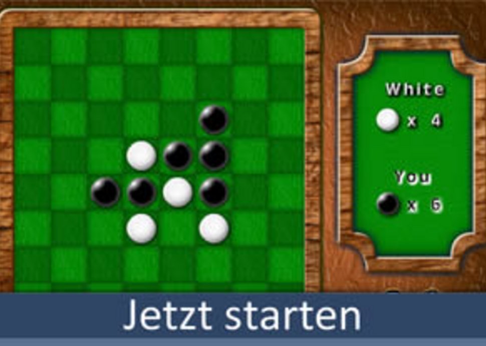 Reversi - Tricks wie Sie den Computer schlagen