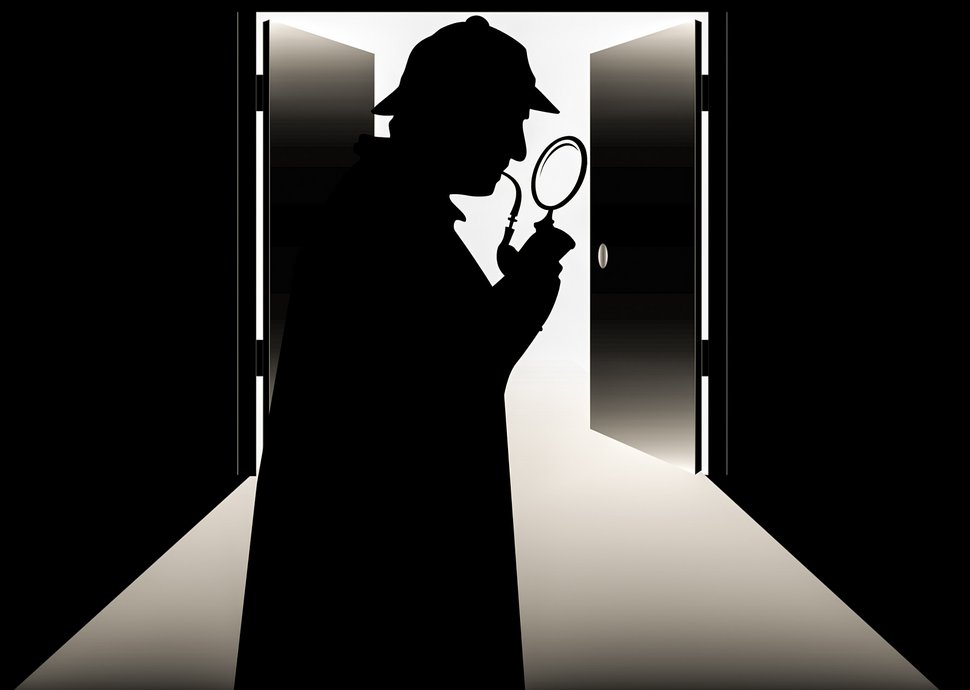 Detektive suchen nach vermissten Menschen.