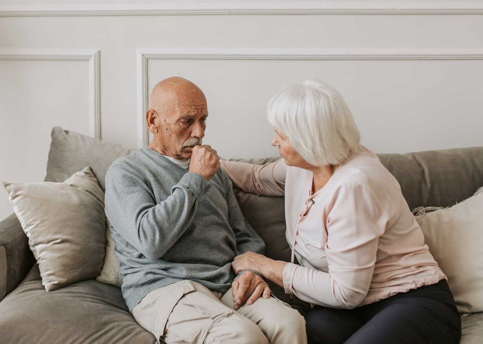 Ältere Patienten mit Asthma. Ältere Patienten mit Asthma.