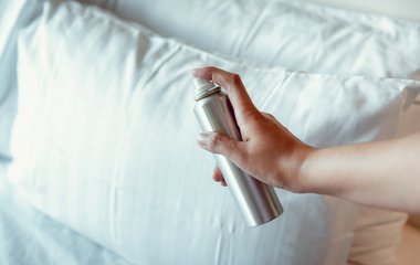 Kissenspray für besseren Schlaf