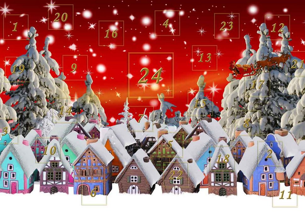 Adventskalender steigern die Vorfreude auf Weihnachten. Adventskalender steigern die Vorfreude auf Weihnachten.