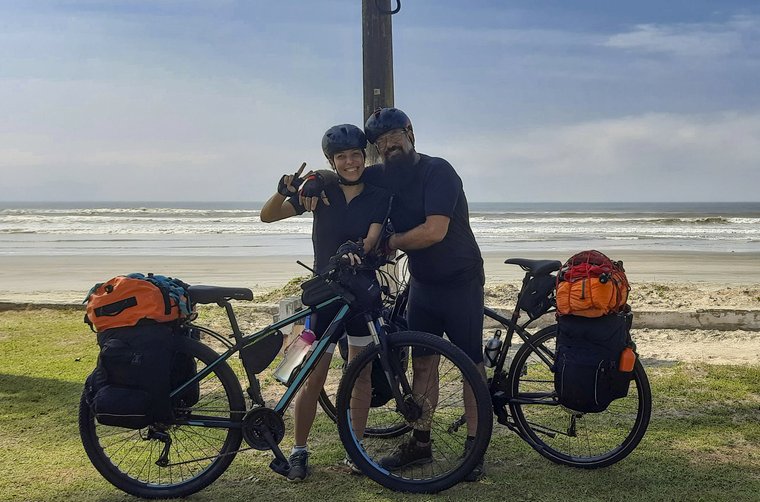 Reisen mit dem Fahrrad