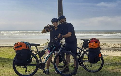 Reisen mit dem Fahrrad