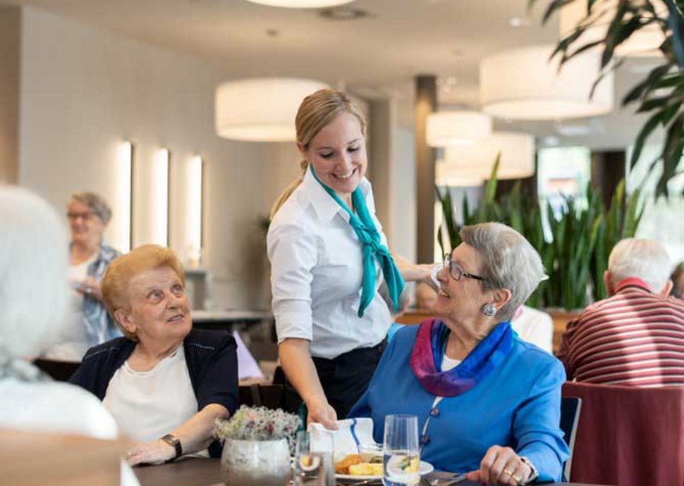Hochstehende Gastronomie bei Senevita Hochstehende Gastronomie bei Senevita