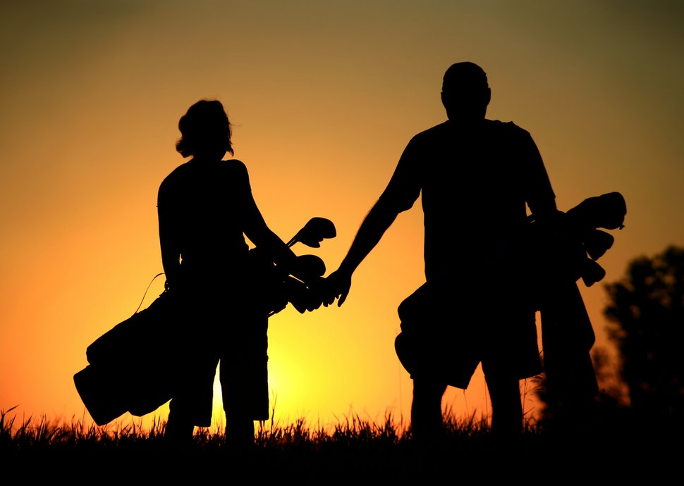 Liebe auf dem Golfplatz